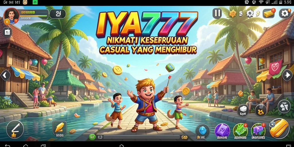 Tampilan gameplay <strong>IYA777</strong> yang mengasyikkan dan penuh warna.