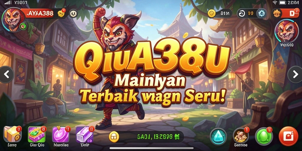 Tampilan gameplay QiuQiu yang seru dan interaktif di JAYA388.