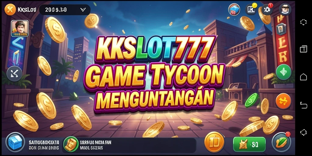 Screenshot KKSLOT777 yang menampilkan gameplay Tycoon yang menarik.
