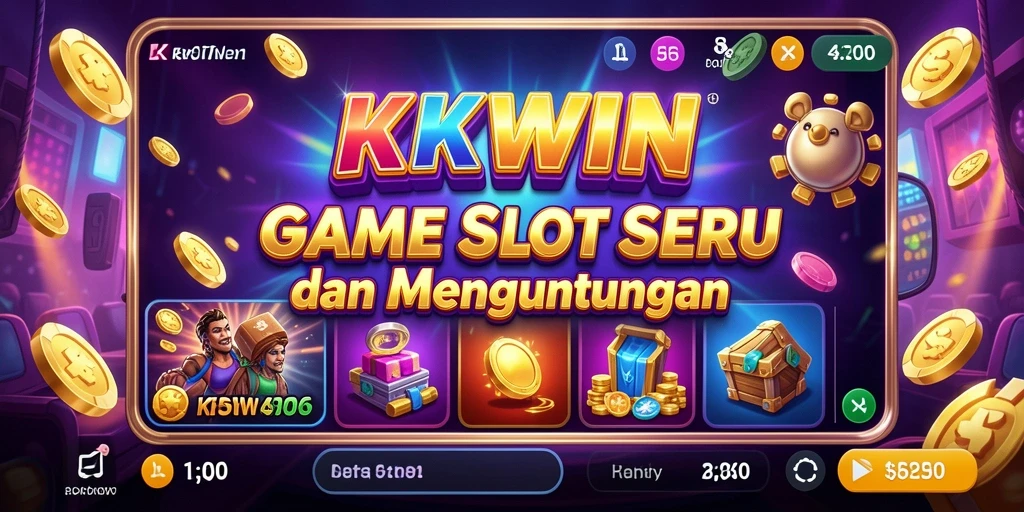 Gameplay menarik KKWIN dengan mesin Slot beragam dan jackpot menggiurkan.