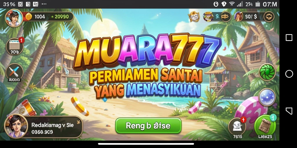 Tampilan seru dari gameplay MUARA777 yang penuh warna.